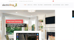 Desktop Screenshot of electric-frog.com